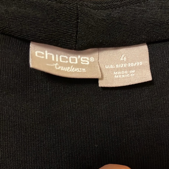 Beautiful Chico’s Traveler’s Cardigan w/stunning hem. - Picture 10 of 11